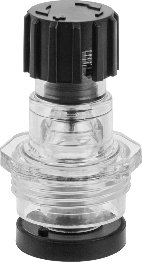 Parker Basınçlı Hava Yağlayıcı Gözetleme Kubbesi, P31 Serisi için, P32 ve P33 — Parker, Görüş Kubbesi, Plastic, Polycarbonate