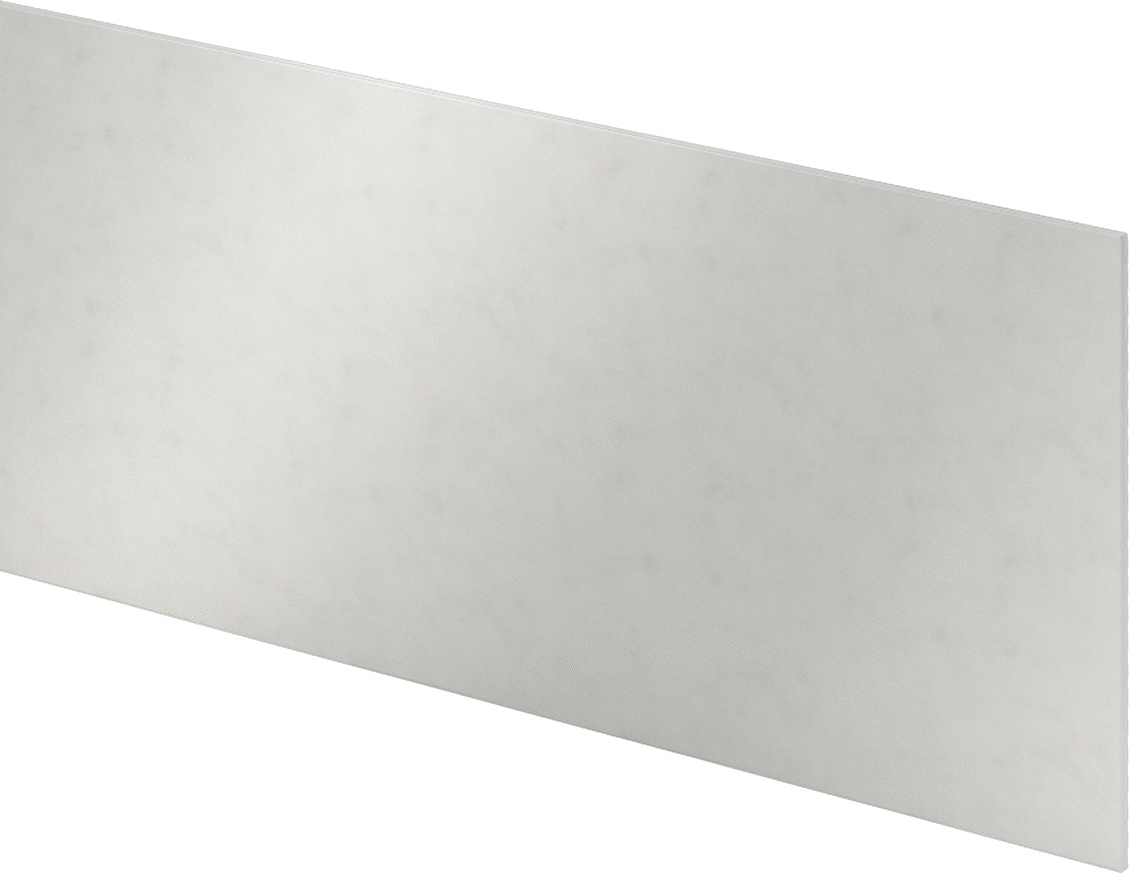 304 Paslanmaz Çelik Yüzey Koruyucu, 6 Fit Uzunluk, 4" Genişlik, 1/16" Kalınlık — Düz Arka Yüzey, 4", 1⁄16"
