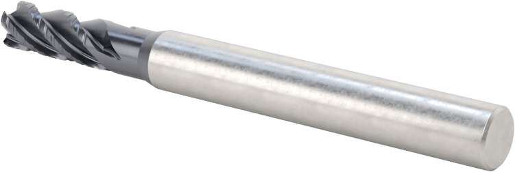 Hızlı Kesim Karbür Kare Uçlu Freze, Pahlı Köşeli, Kaba İşleme, 5 mm Freze Çapı