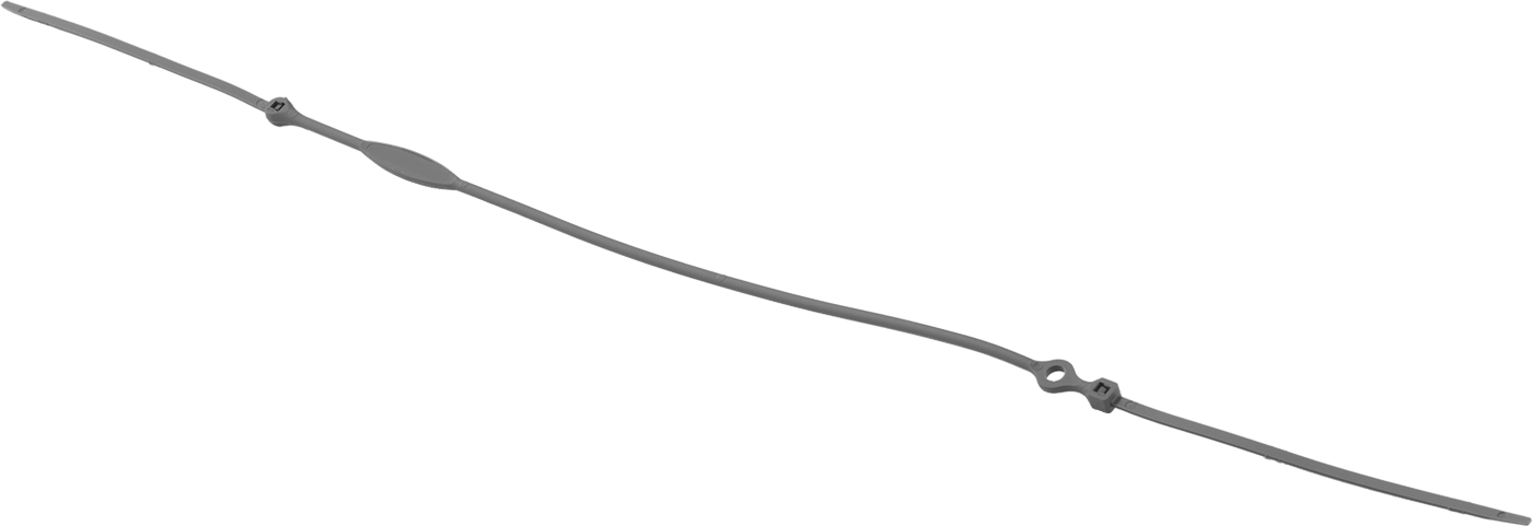 250 mm Uzunlukta Naylon İp, Kaldırma Amaçlı Değildir — Nylon, Plastic, 250 mm, 2.5 mm