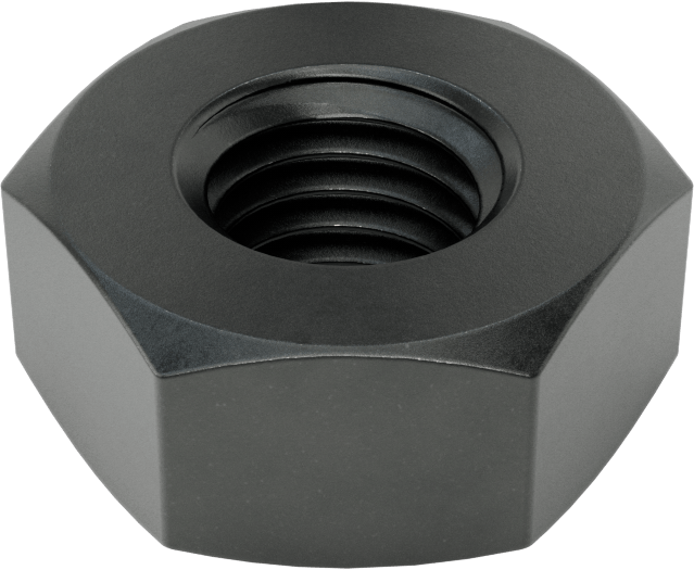Yüksek Mukavemetli Çelik Ağır Profilli Altıköşe Somun, M12 x 1.75 mm Dişli Boyutu