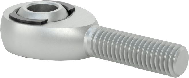 Yüksek Yük Bilyeli Mafsal Çubuk Ucu, Naylon/PTFE Ek, M8 x 1.25 mm Diş