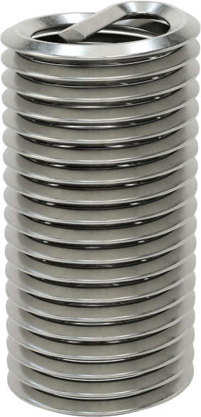18-8 Paslanmaz Çelik Helisel Ek Parçalar, M8 x 1 mm Diş, 20 mm Uzunluk