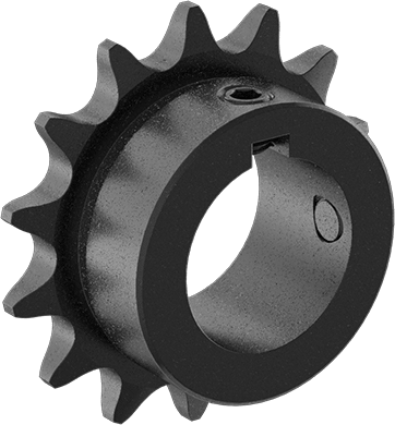 Çelik Tek Sıralı Dişli, ANSI 41 Makaralı Zincir ve 1-1/8" Mil Çapı için
