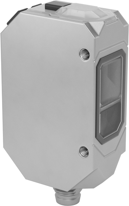 Fotoelektrik Mesafe Ölçüm Vericisi, 4 Kutuplu Nano M8 Fiş, 35 mm ila 150 mm Algılama Mesafesi