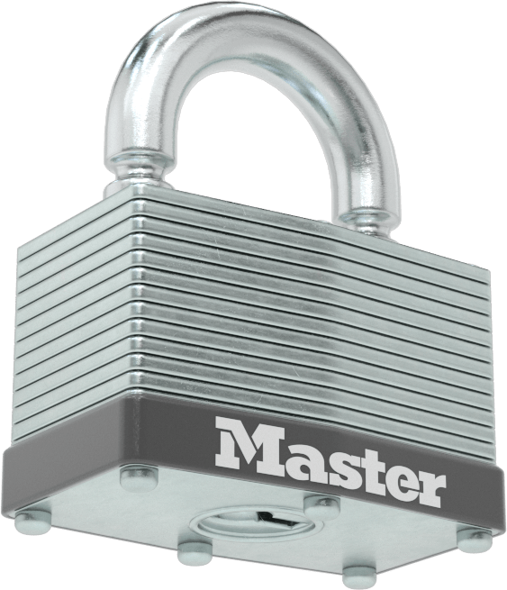 Kırılabilir Şakelli Asma Kilitler, Lamine Çelik Gövdeli, Master Lock 500Kabrk, Anahtar #197