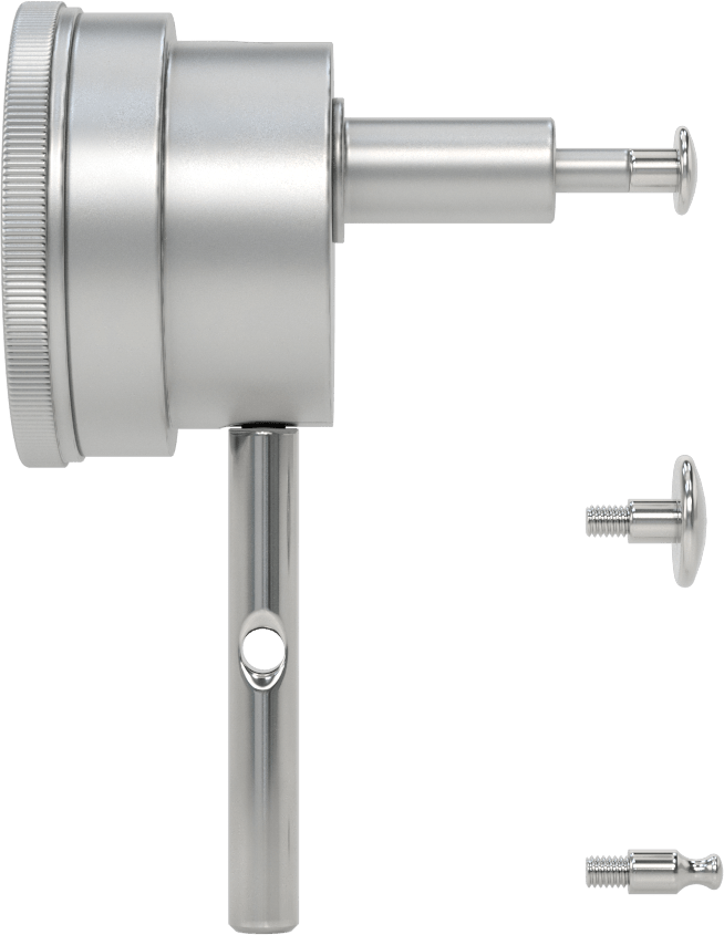 Ekonomik Arka Piston Komparatör, NIST Sertifikalı, Sürekli Kadran