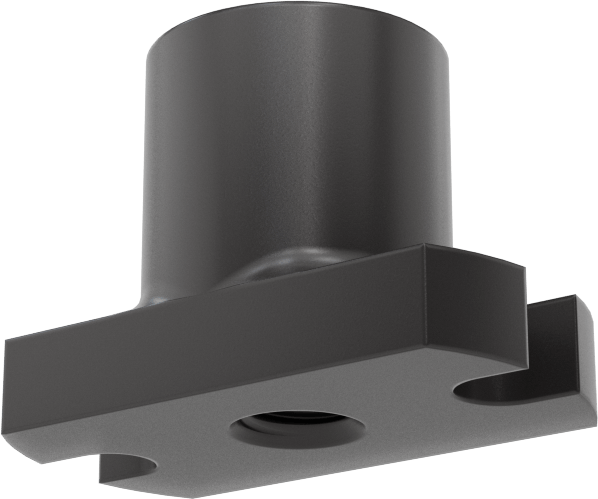 Ultra Hassas Kılavuz Vida için 1/8"-41.7 Diş Boyutuna Sahip Flanşlı Somun