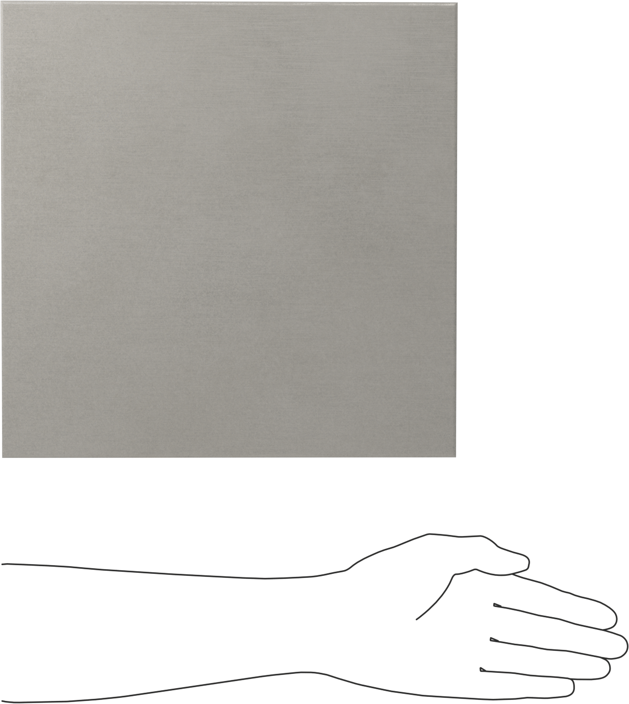 Sert Fiber Levha ve Çubuk, Kolay İşlenebilir, 12" x 12" x 0.02"