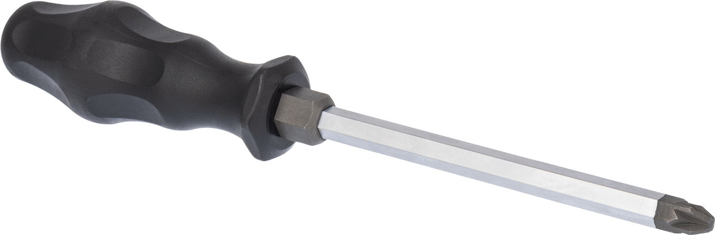 Çakılabilir Tornavida, 3 Sayı Pozidriv®, 10-5/16" Toplam Uzunluk — 10 5⁄16", No. 3, Bireysel