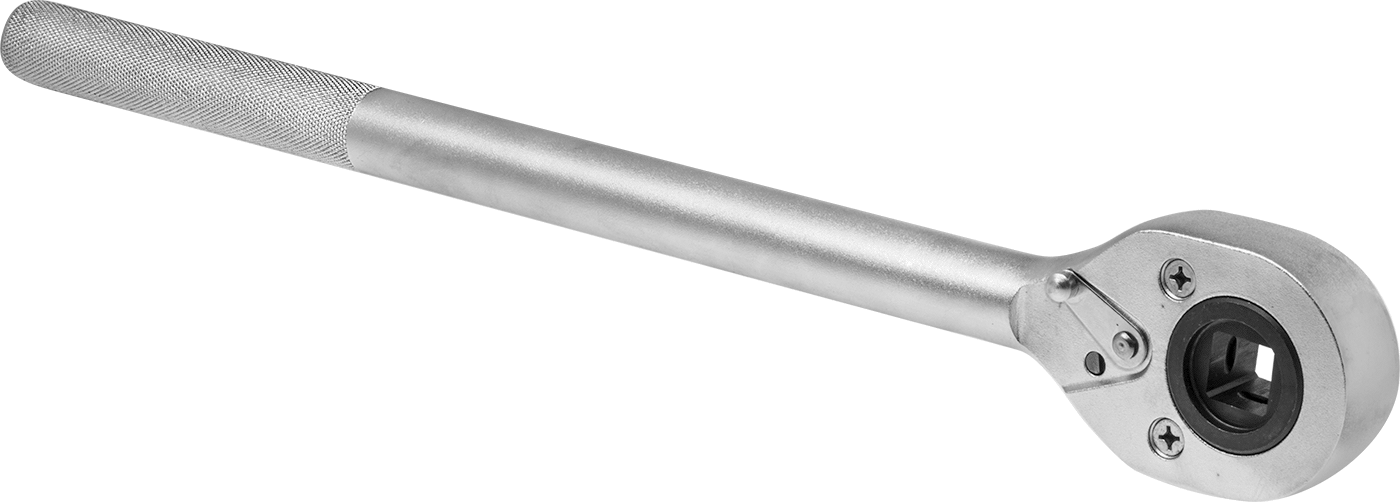 4-Noktalı Cırcır Anahtarı, Çelik, 3/4" Boyut, 20" Uzunluk — 3⁄4", 4-Point, Kutu