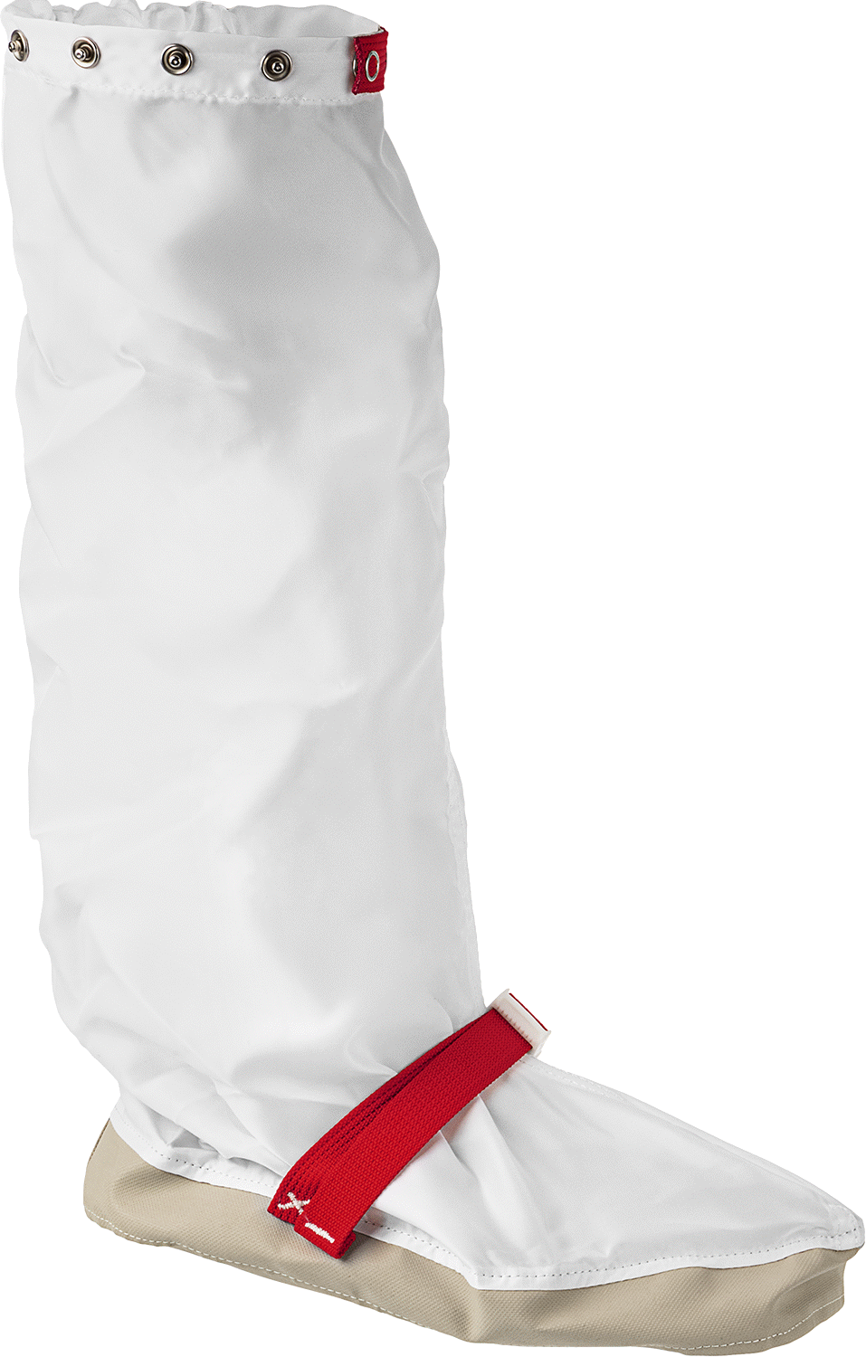 Temiz Oda Ayakkabı Kılıfları, Polyester, Erkek Ayakkabı Bedeni 11-1/2 ila 12-1/2 için — Suya Dayanıklı, Beyaz, Bot Kapakları