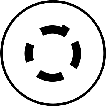 NEMA L19-20 Male