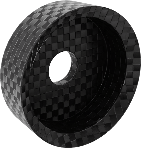 Kupalı Piston Contası, 1-1/2" Delik Çapı için, 0.375" İç Çap x 1.500" Dış Çap x 0.500" Genişlik
