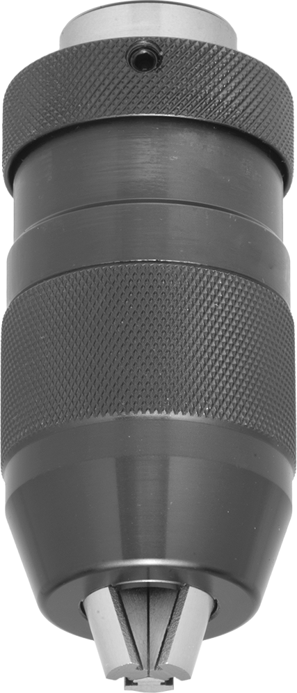 Anahtarsız Matkap Mandreni, Konik Montaj, #6, 1/64" ila 1/2" Şaft Boyutu için, 4500 rpm Maksimum
