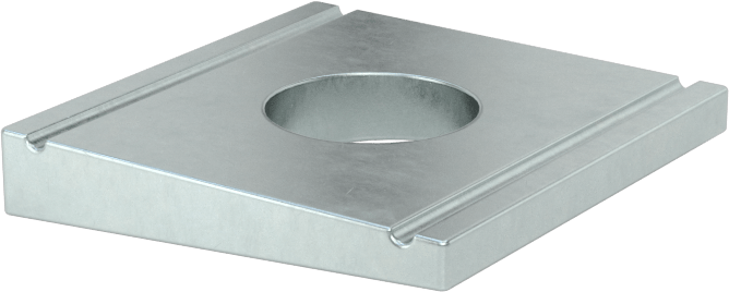 U-Kanalları için Dengeleme Pulları, M8 Vida Boyutu için, 9.0 mm İç Çap