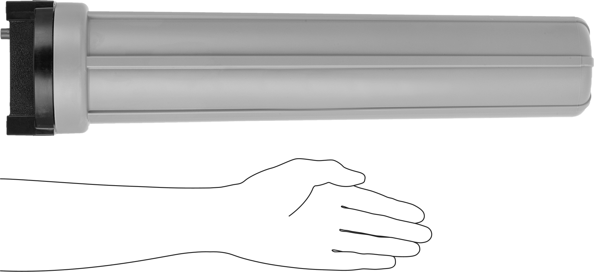 Plastik Filtre Muhafazası, Tortu için, Mavi, 3/4 NPT, 20" Yüksekliğinde Kartuş, 10 gpm