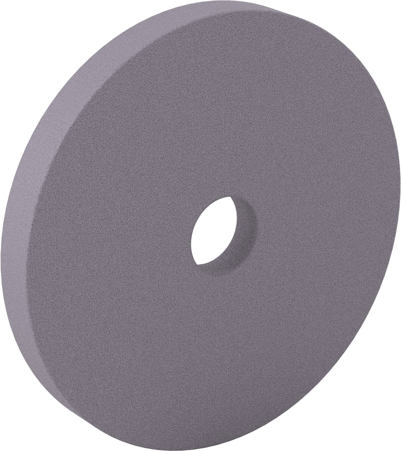 Norton Metal İşleme Taşlama Taşı, Şekillendirilmiş, 32AA, 7" Çap, 3/4" Kalınlık