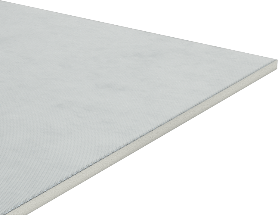 Alüminize Fiberglas Kaplı Silikon Köpük, Alev Geciktirici, Yapışkan Arka Yüzeyli, 0.2 inç Kalınlık, 12" x 12" — 0.2000", Yapıştırıcı, Bar…