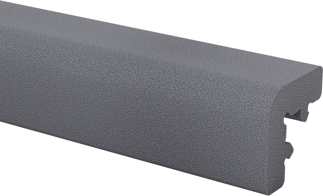 T-Yivli Çerçeve, Yüzey Koruyucu, Köşe, 1.5" ve 40 mm Yüksekliğinde Ray, 2-3/8" Genişlik — 1 1⁄2", 3", 4 1⁄2", 40 mm, 80 mm, 120 mm, Tekli…