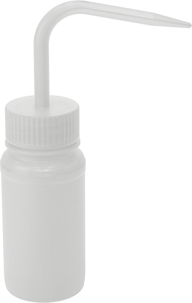 Açılı Nozullu Sıkma Şişesi, Beyaz Havalandırmasız Kapak, 4 FL. oz Kapasite, 1-1/2 Ağız Dış Çapı — 4 fl. oz., 125 ml, Beyaz, Beyaz