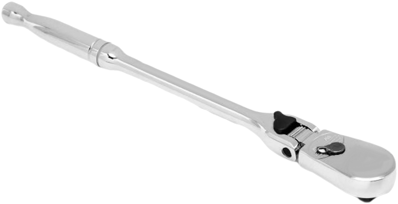 Sızdırmaz Esnek Başlı Cırcır Anahtarı, 1/4" Kare Tahrik