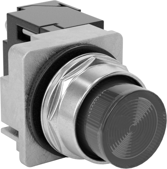 Silindirik Yağa Dayanıklı Panel Işığı, Vidalı Terminalli, LED, 24V AC/24V DC — 24V AC/24V DC, LED, Elektrik
