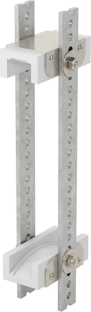 Yüzer Makaralı Zincir Gergisi, ANSI Numara 50 için, PTFE Plastik — 304 Stainless Steel, Plastic, PTFE, Stainless Steel, Steel, 2 7⁄8", De…
