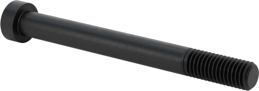 Alaşımlı Çelik Düşük Profilli Alyan Başlı Vida, Girintili Altıgen, Siyah 8.8 Çelik, M10 x 1.5mm, 100 mm Uzunluk