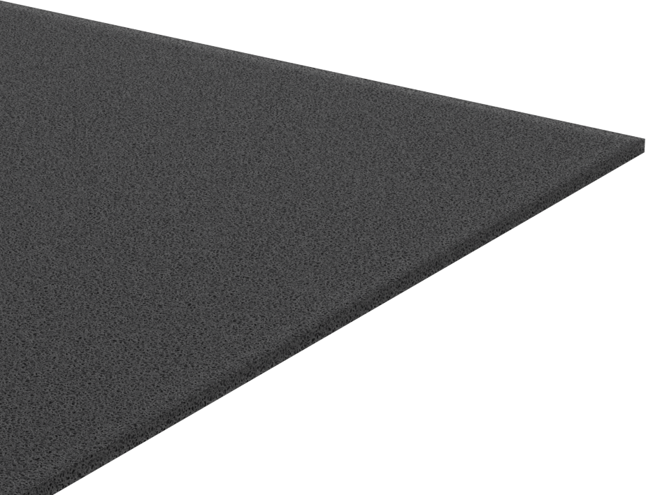Düşük Verimli Yeniden Kullanılabilir Hava Filtresi Medyası, 1/8" Kalınlıkta Ped, 12 x 12 Anma Ölçüsü