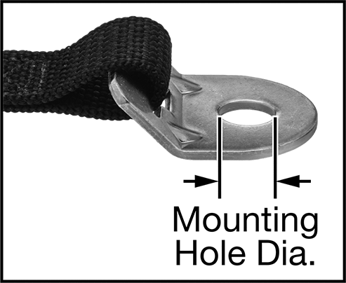 Monte Edilmiş Cırcır Kayışı, Polyester Kumaş