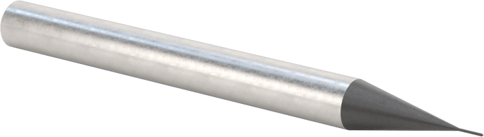 Takım Çeliği için Karbür Küresel Uçlu Freze, Sertleştirilmiş Çelik, ve Demir, 0.2 mm Freze Çapı, Rockwell C63