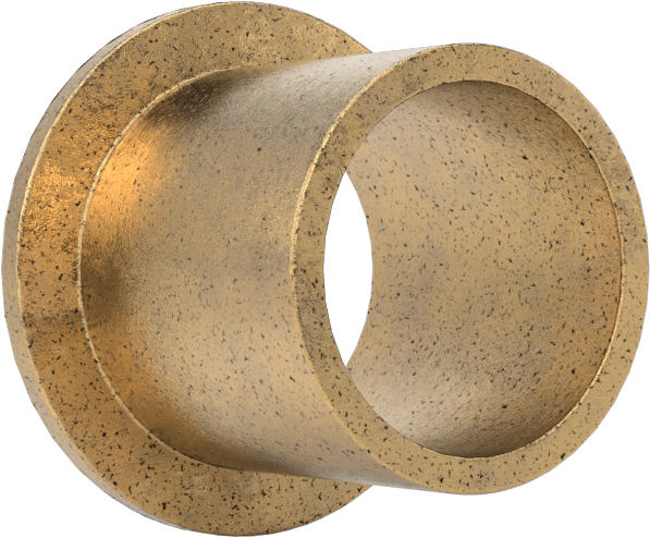 Yağ Dolgulu 841 Bronz Flanşlı Burçlu Yatak, 5/16" Mil Çapı ve 3/8" Muhafaza İç Çapı için, 3/8" Uzunluk — 3⁄8", 0.375", 0.3125"