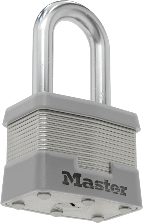 Lamine Çelik Gövdeli Asma Kilit, 1.5" Dikey Boşluklu, Master Lock 81, 10R16'ya uyumlu
