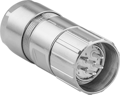 Servomotor M23 Sinyal Konektörü, Lehim Fişi