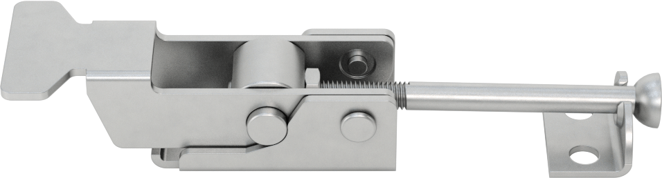 Ayarlanabilir Tutamaklı Çekme Mandalı, 304 Paslanmaz Çelik, 4-1/2" Uzunluk x 1-1/16" Genişlik