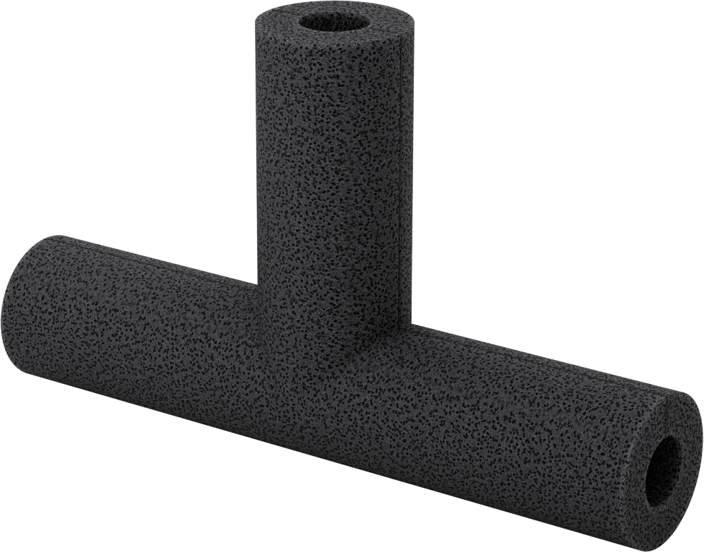 Polietilen Köpük Yalıtım, T, 3/8" Kalınlığında Duvar, 5/8" İç Çap