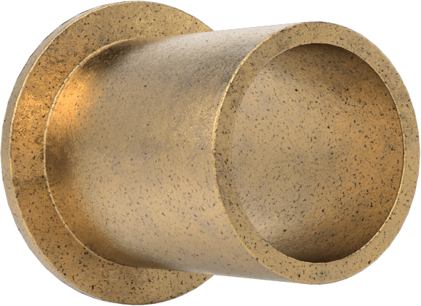 Yağ Dolgulu 841 Bronz Flanşlı Burçlu Yatak, 5/16" Mil Çapı ve 3/8" Muhafaza İç Çapı için, 1/2" Uzunluk — 1⁄2", 0.375", 0.3125"