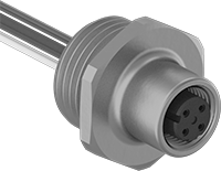 Mikro M12 Vidalı Ethernet Konektörleri