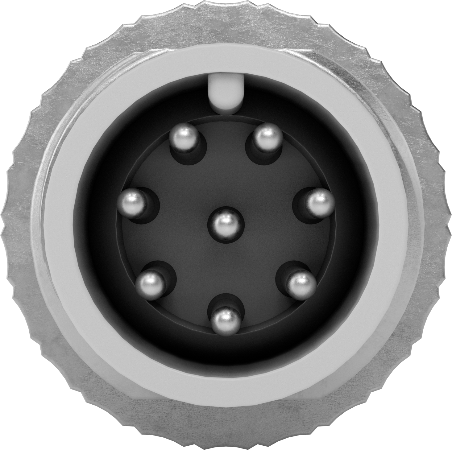 Nano M8 Konektör, Düz Fiş, 6-1/2 Fit Kablo, 8 Kutup