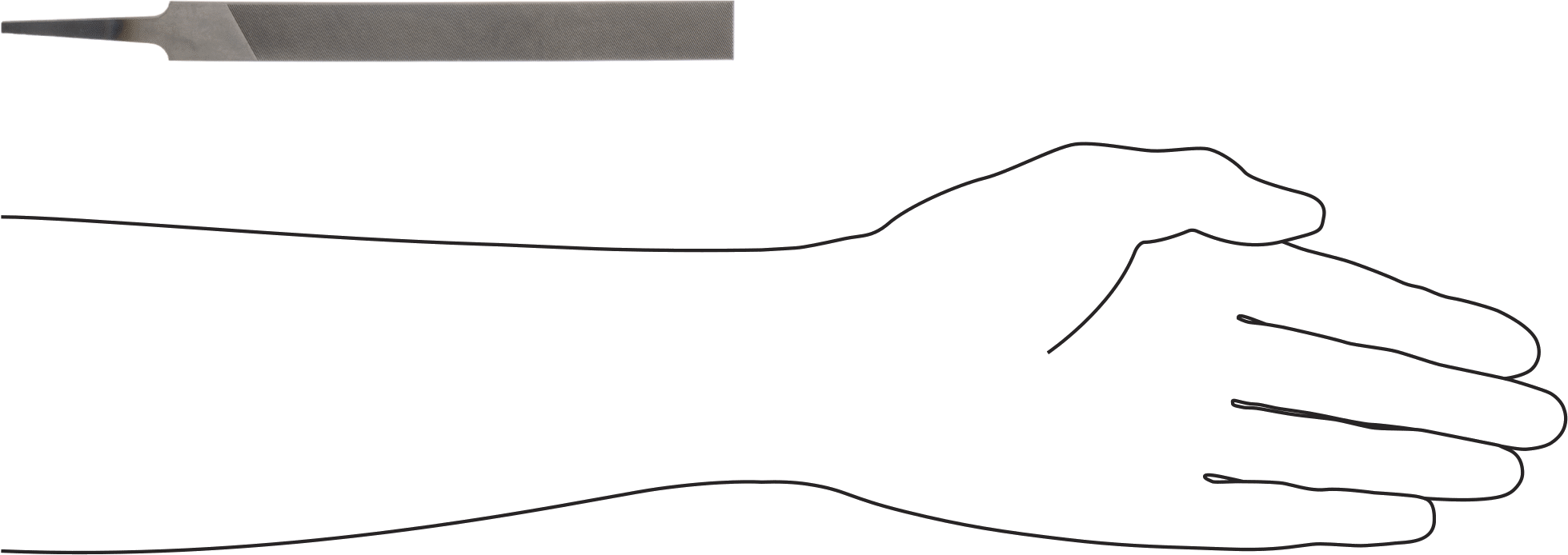 Zincir Testere Törpüsü, Bağlantı, 6" Uzunluk x 5/8" Genişlik x 3/32" Kalınlık