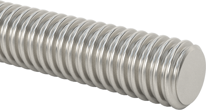 Kılavuz Vida, Ultra Hassas, Alaşımlı Çelik, M8 x 1.5 mm Diş, 100 mm Uzunluk