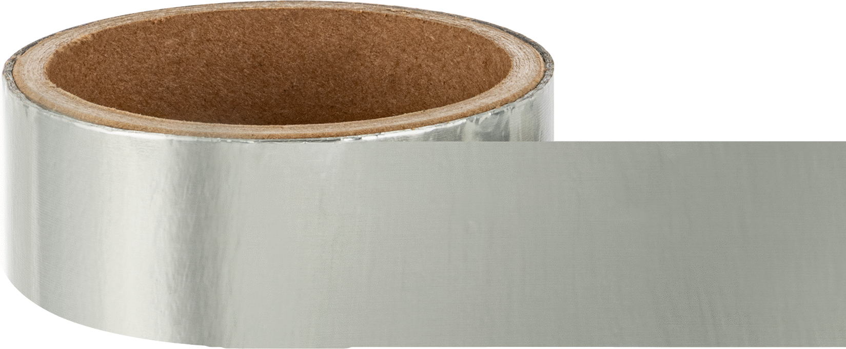 Folyo HVAC Bandı, Akrilik Yapıştırıcı, 1" Genişlik, 15 Fit Uzunluk, 0.003" Toplam Kalınlık