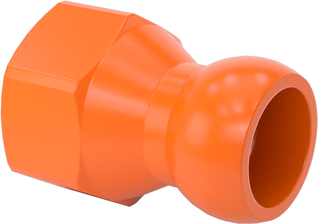 Konektör, Dişli 1/4" Havşalı Boru x 1/4" Erkek Loc-Line Soğutma Suyu Hortumu — Soğutucu Besleme Konektörü, 1⁄4", Hava, Soğutucu, Kesme Ya…