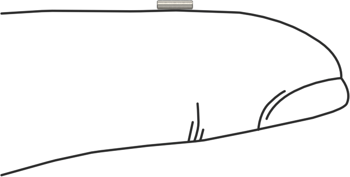 Küçük Boy Pim, 18-8 Paslanmaz Çelik, 1 mm Çap, 4 mm Uzunluk