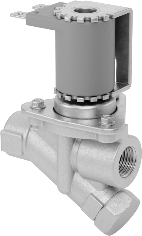 Kolay Erişilebilir Süzgeçli Solenoid Açma/Kapama Vanası, Deterjan için, 24V AC, 1/4 NPT Dişi