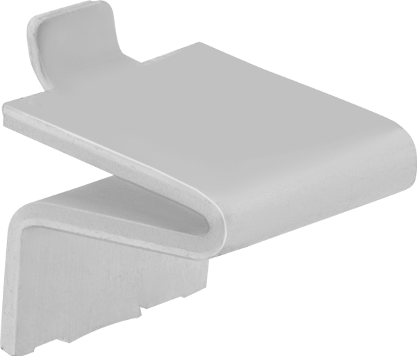 Tek Yivli Standartlar için Alüminyum Raf Destekleri — 7/8", 5/8", 3/4"
