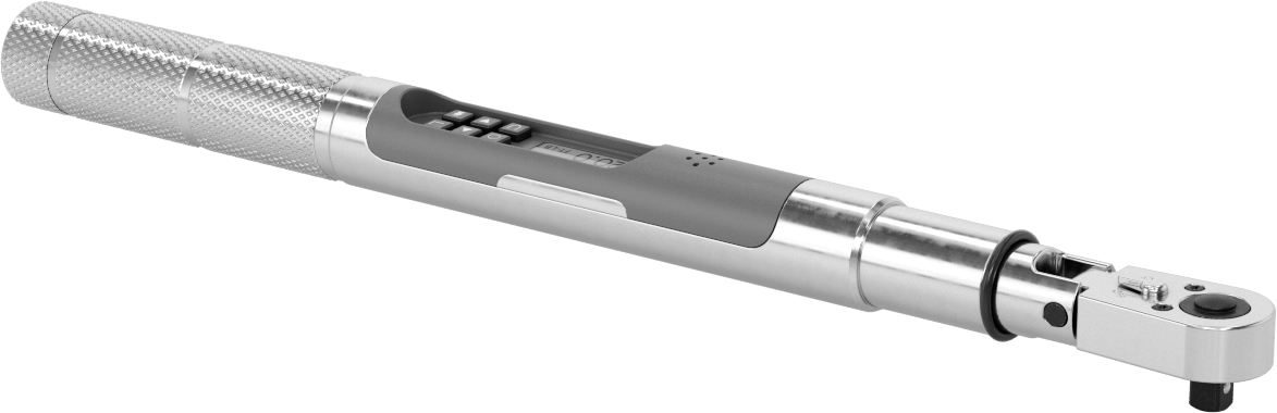 Tork ve Açı Ölçüm Anahtarı, Veri Kaydı, 1/4" Kare Tahrik, 11-5/8" Toplam Uzunluk