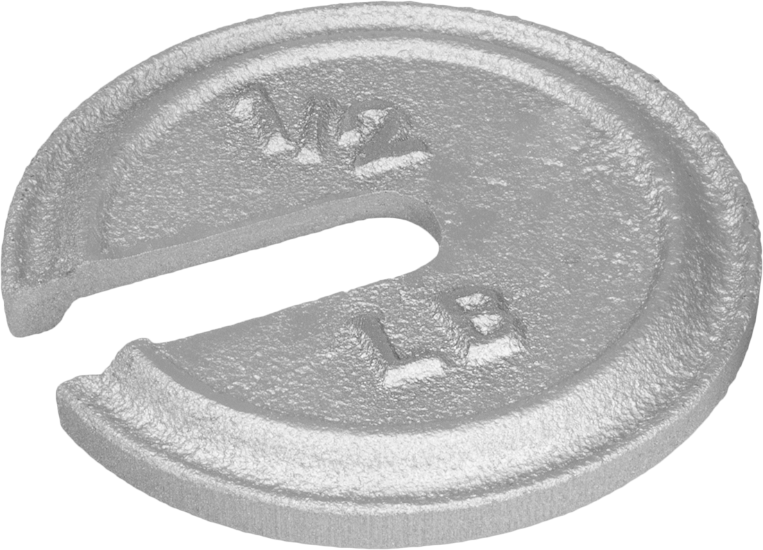 Kilitli Test Ağırlığı, 1/2 lb.