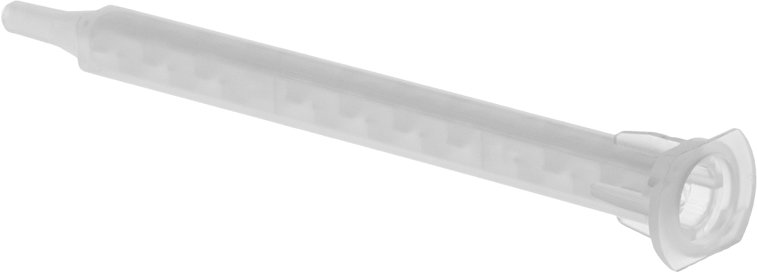 İki Parçalı Kartuş için Bayonet Bağlantılı 4.1 inç Uzunluğunda Konik Uçlu Nozul